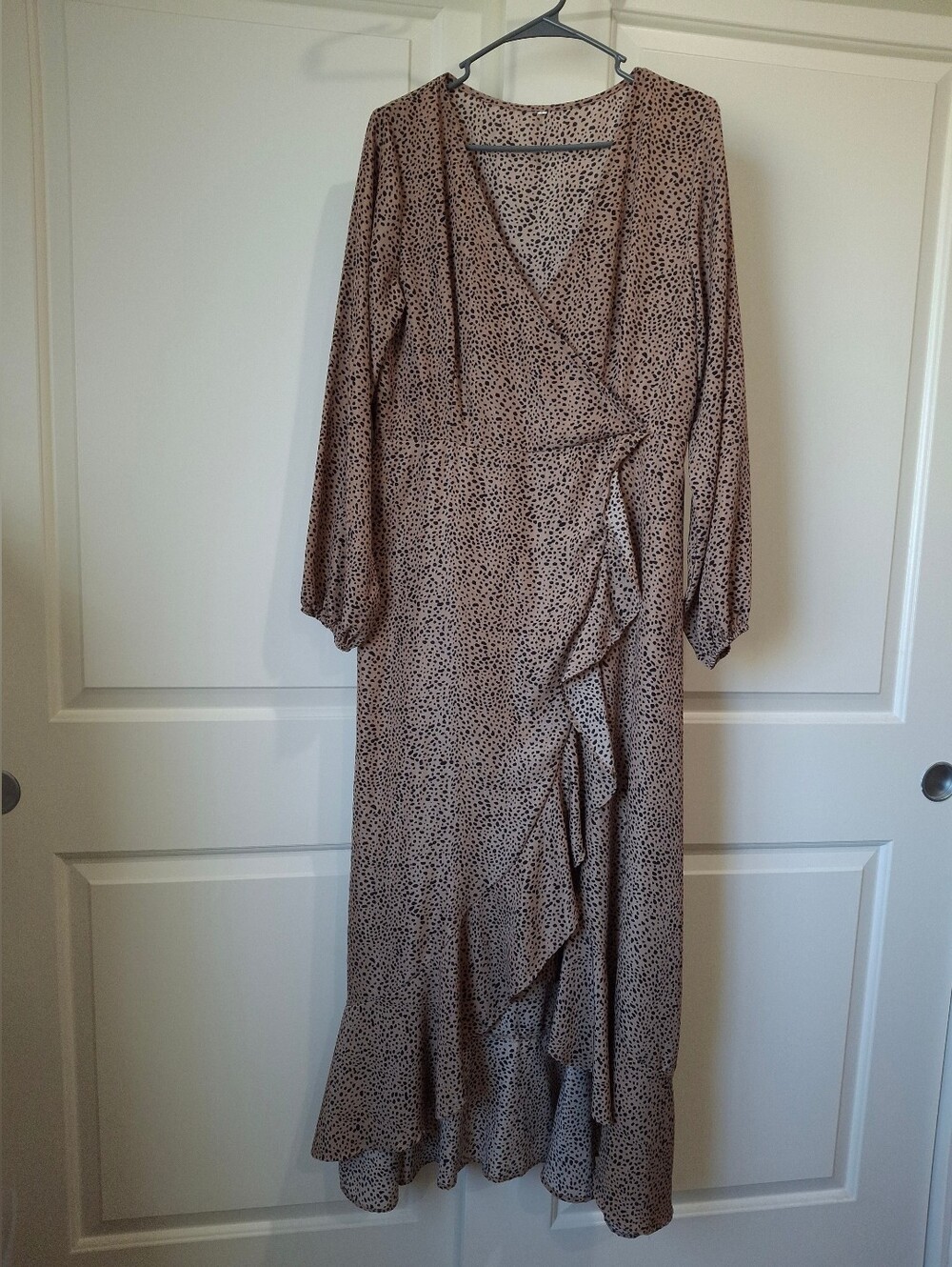 Shein Women's Animal Print  Maxi Dress Size Large New